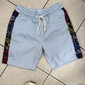 Fresh Athletic Men's Shorts with Colorful Side Accents